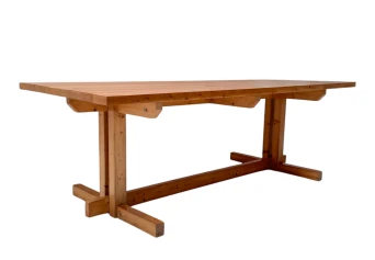 Mid-Century Modern Large Dining Room Table, 1970s